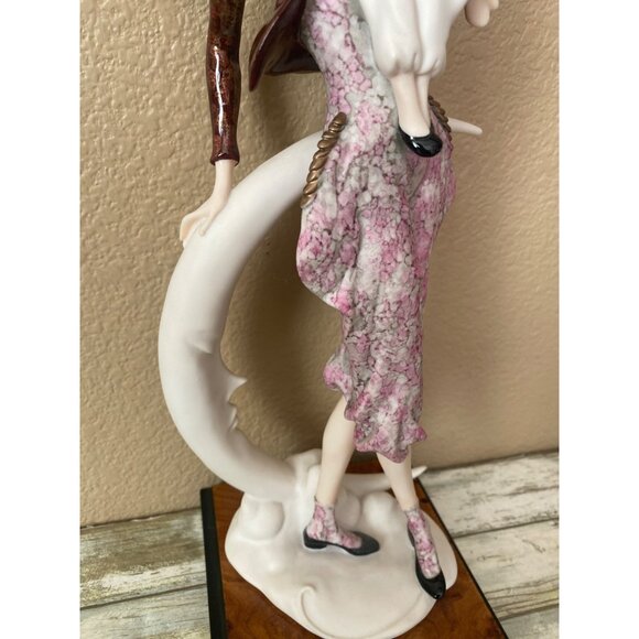 Giuseppe Armani Lady Clown with Puppet 1990s Capodimonte Italy 743C - No Box - Picture 7 of 16